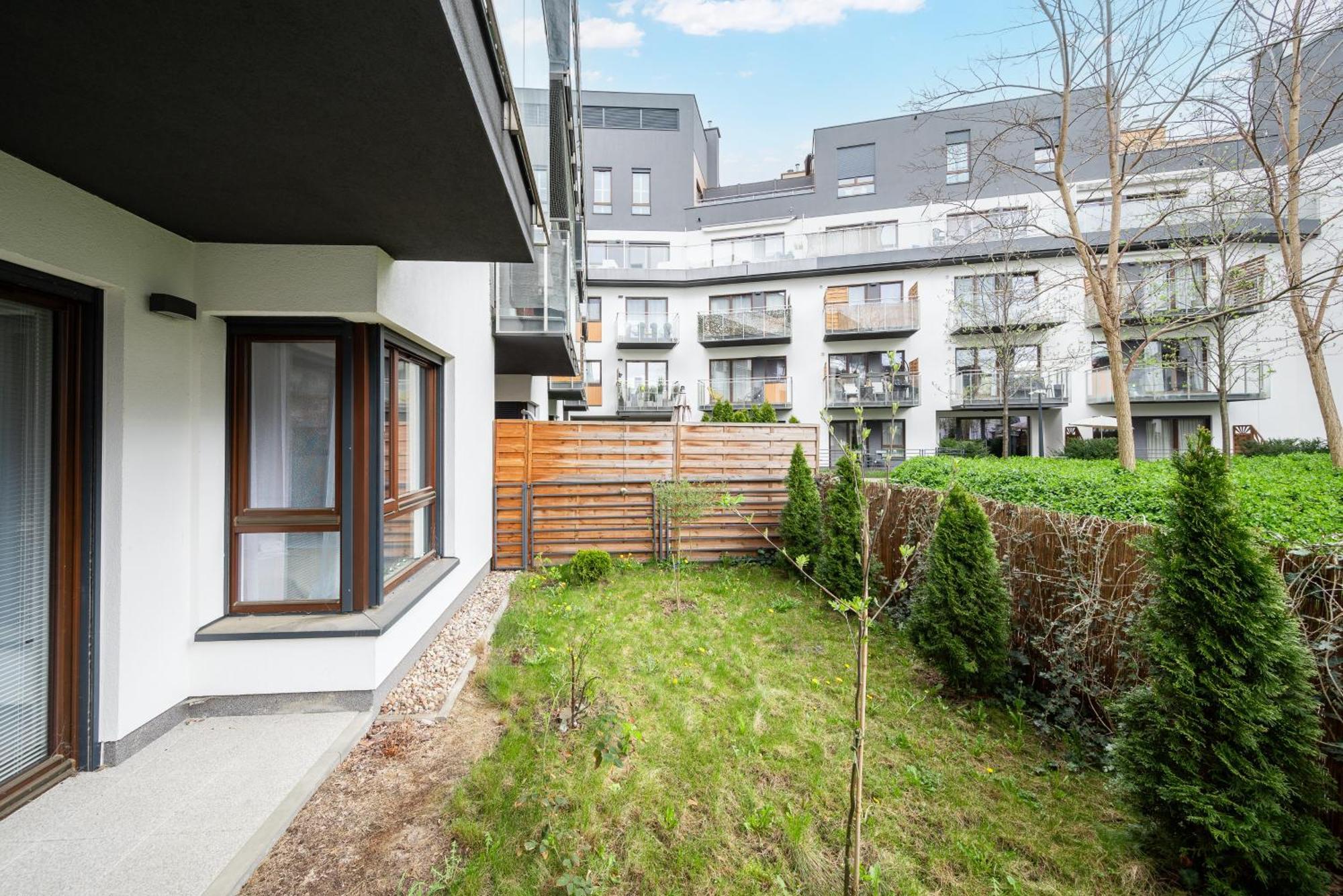 Royal Wilanow Apartment With Garden Warschau Exterior foto